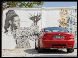 Ścianie, Malunek, BMW M3, Na